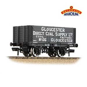 7 Plank Wagon Fixed End ‘Gloucester Direct Coal Supply Ltd.’ Grey