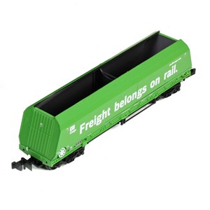 HRA Bogie Hopper DB Cargo Green ‘Freight belongs on rail.’ (FOUR P