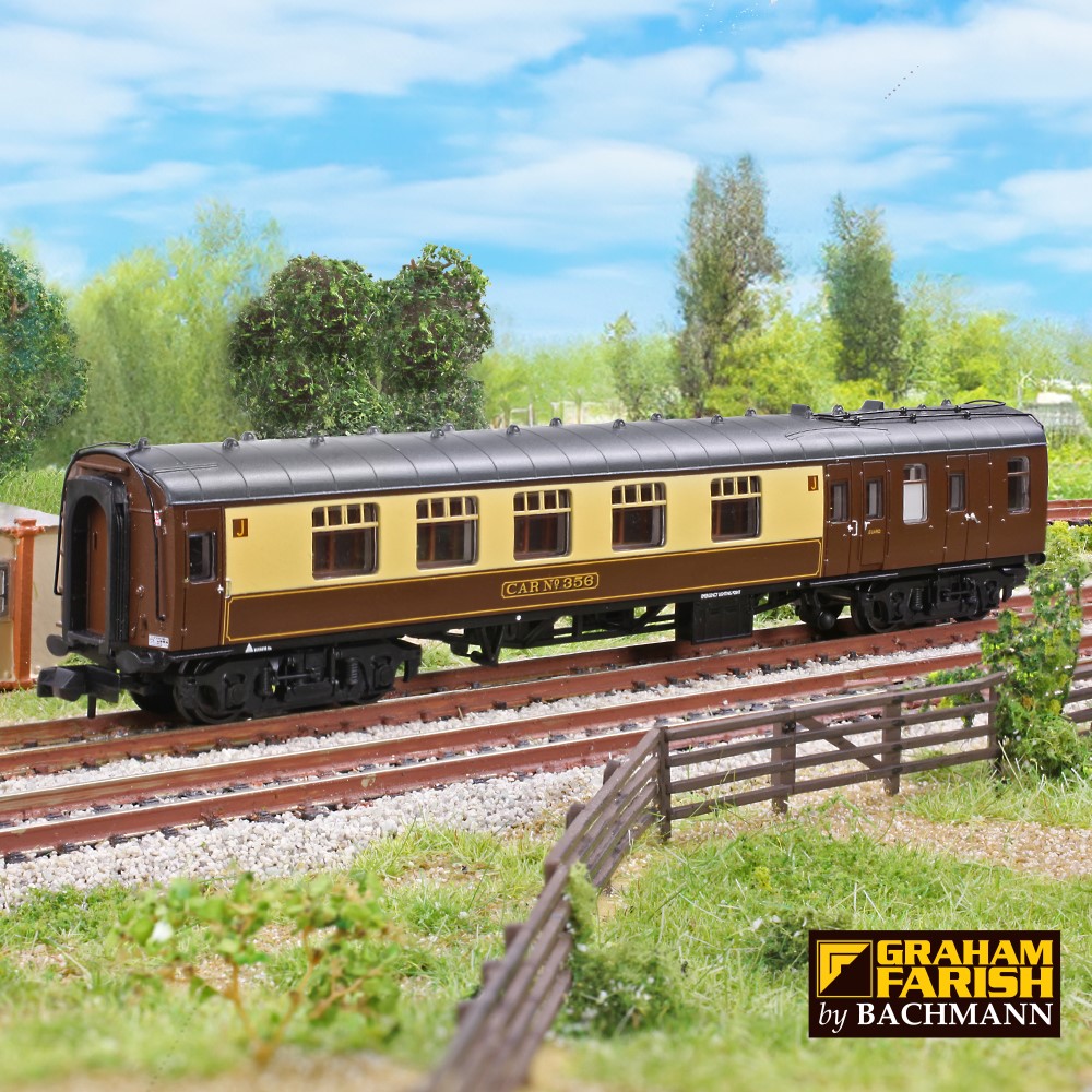 BR Mk1 BCK Brake Composite Corridor Pullman Umber & Cream Car No. 356